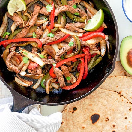 Chili Lime Fajitas