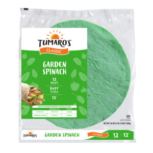 Garden Spinach Wraps